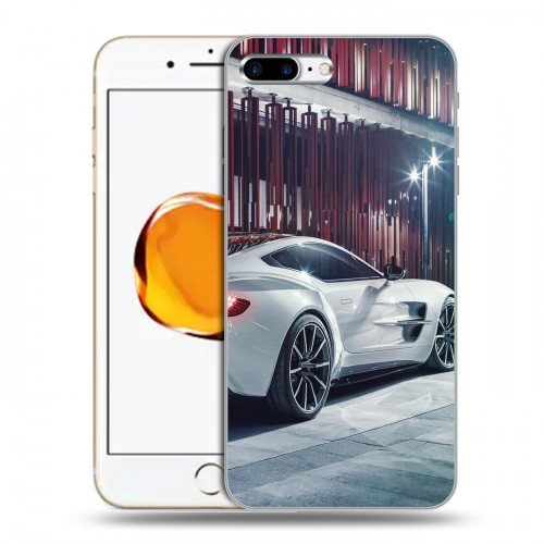 Дизайнерский пластиковый чехол для Iphone 7 Plus / 8 Plus Aston Martin