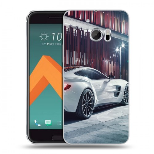 Дизайнерский пластиковый чехол для HTC 10 Aston Martin