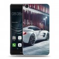 Дизайнерский пластиковый чехол для Huawei Y6II Aston Martin