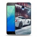 Дизайнерский пластиковый чехол для Meizu M5 Aston Martin