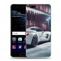 Дизайнерский пластиковый чехол для Huawei P10 Aston Martin