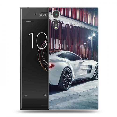 Дизайнерский пластиковый чехол для Sony Xperia XZs Aston Martin