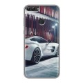 Дизайнерский силиконовый чехол для Huawei P Smart Aston Martin