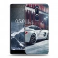 Дизайнерский пластиковый чехол для Nokia 5.1 Aston Martin