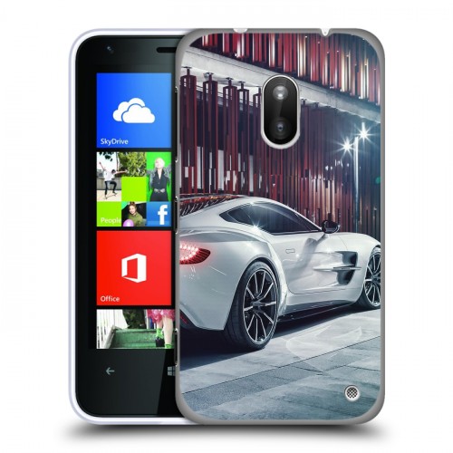 Дизайнерский силиконовый чехол для Nokia Lumia 620 Aston Martin