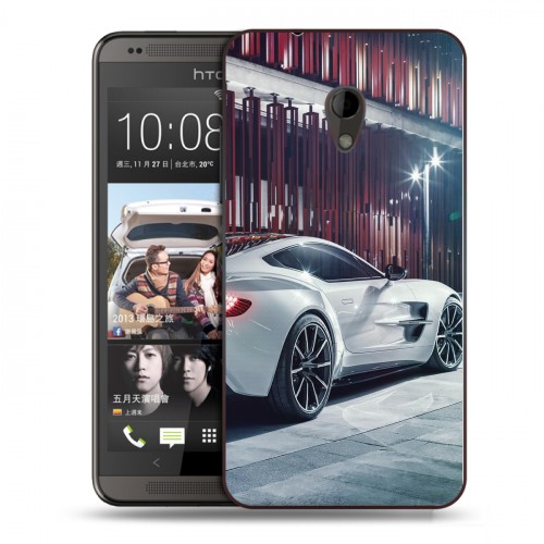 Дизайнерский пластиковый чехол для HTC Desire 700 Aston Martin