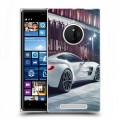 Дизайнерский пластиковый чехол для Nokia Lumia 830 Aston Martin