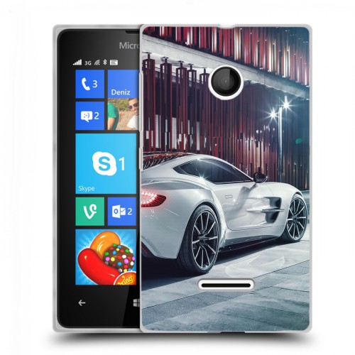 Дизайнерский пластиковый чехол для Microsoft Lumia 435 Aston Martin