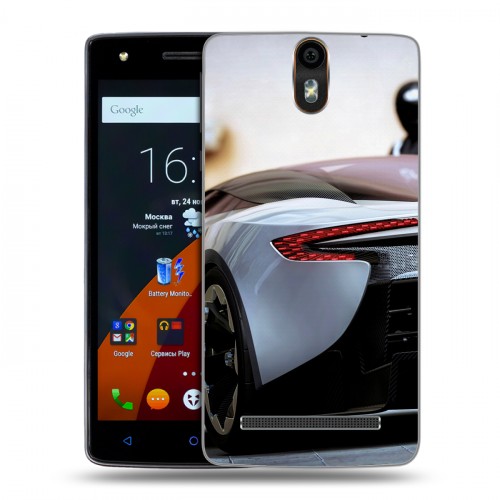 Дизайнерский силиконовый чехол для Wileyfox Storm Aston Martin