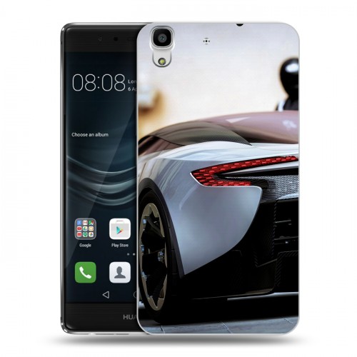 Дизайнерский пластиковый чехол для Huawei Y6II Aston Martin