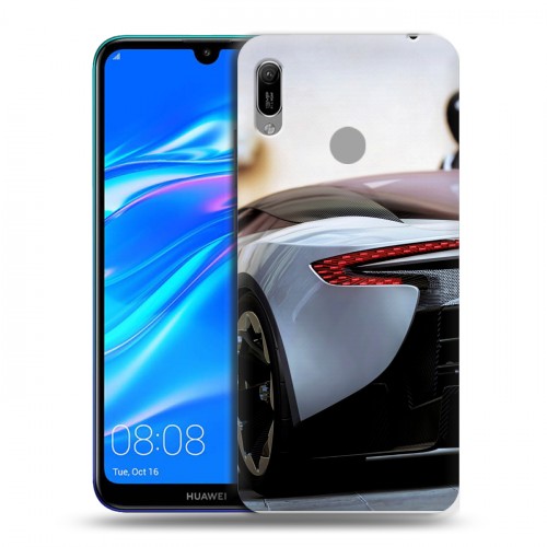 Дизайнерский пластиковый чехол для Huawei Y6 (2019) Aston Martin