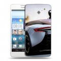 Дизайнерский пластиковый чехол для Huawei Ascend D2 Aston Martin