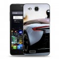 Дизайнерский пластиковый чехол для Alcatel One Touch Idol Ultra Aston Martin