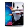 Дизайнерский пластиковый чехол для Samsung Galaxy A20s Aston Martin