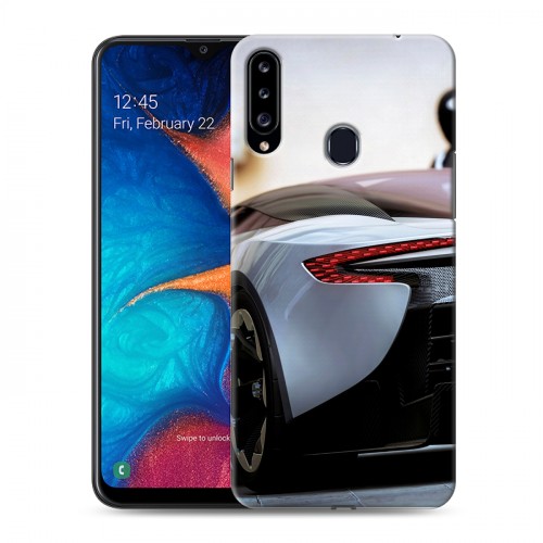 Дизайнерский пластиковый чехол для Samsung Galaxy A20s Aston Martin