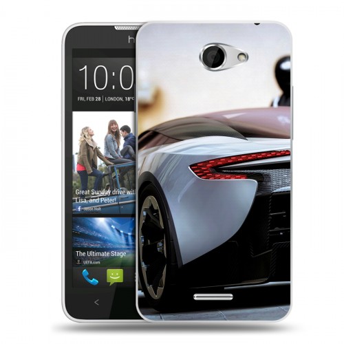 Дизайнерский пластиковый чехол для HTC Desire 516 Aston Martin