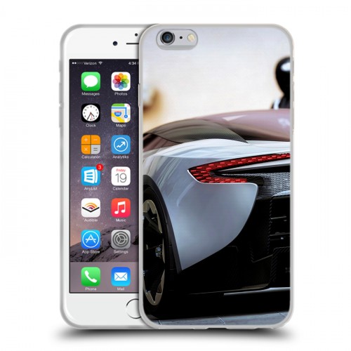 Дизайнерский силиконовый чехол для Iphone 6 Plus/6s Plus Aston Martin