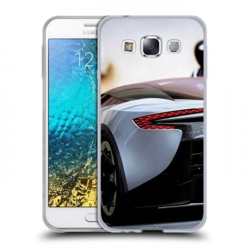 Дизайнерский пластиковый чехол для Samsung Galaxy E5 Aston Martin