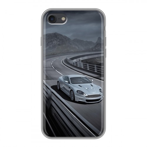 Дизайнерский силиконовый чехол для Iphone 7 Aston Martin