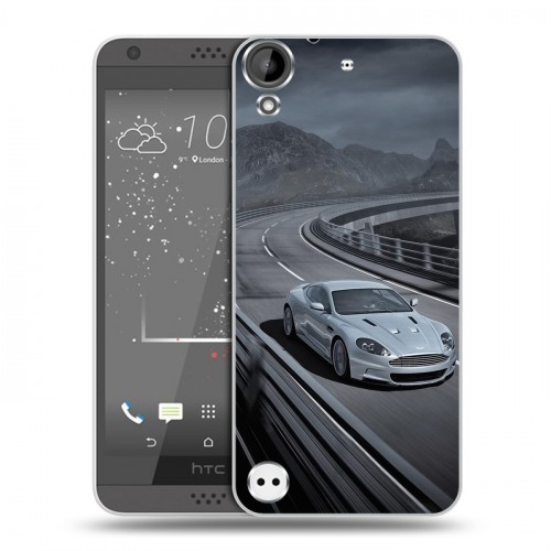 Дизайнерский пластиковый чехол для HTC Desire 530 Aston Martin