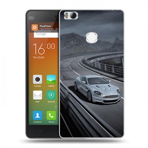 Дизайнерский пластиковый чехол для Xiaomi Mi4S Aston Martin