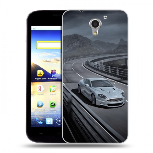 Дизайнерский пластиковый чехол для ZTE Blade A510 Aston Martin