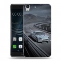 Дизайнерский пластиковый чехол для Huawei Y6II Aston Martin