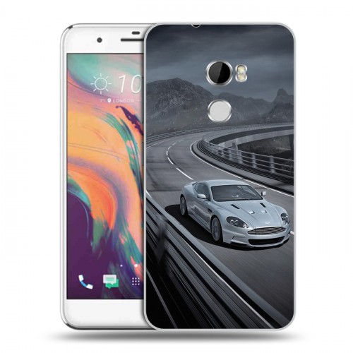 Дизайнерский пластиковый чехол для HTC One X10 Aston Martin