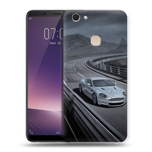 Дизайнерский пластиковый чехол для Vivo V7 Plus Aston Martin