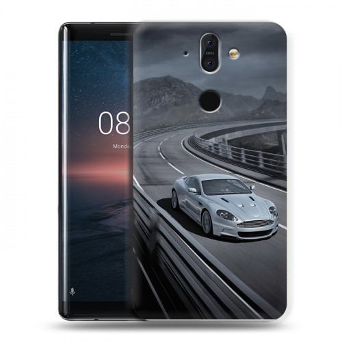 Дизайнерский силиконовый чехол для Nokia 8 Sirocco Aston Martin