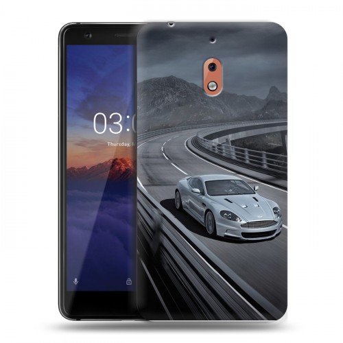 Дизайнерский силиконовый чехол для Nokia 2.1 Aston Martin