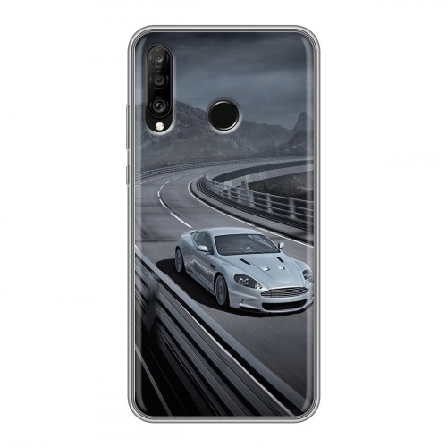 Дизайнерский силиконовый чехол для Huawei P30 Lite Aston Martin