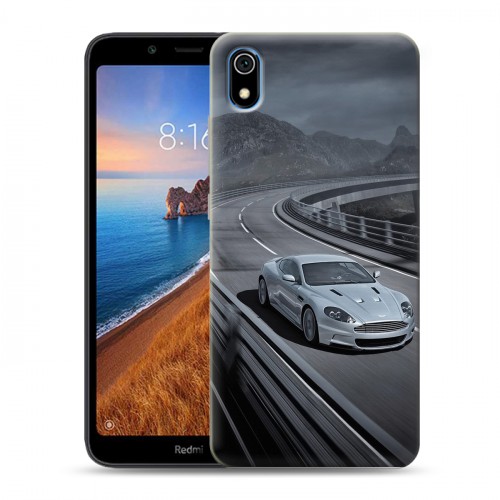 Дизайнерский силиконовый чехол для Xiaomi RedMi 7A Aston Martin