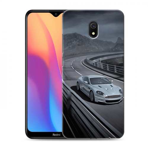 Дизайнерский силиконовый с усиленными углами чехол для Xiaomi RedMi 8A Aston Martin