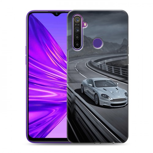 Дизайнерский силиконовый чехол для Realme 5 Aston Martin