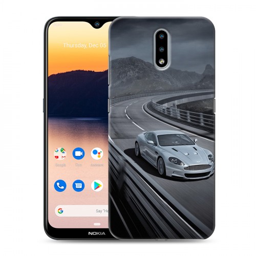 Дизайнерский пластиковый чехол для Nokia 2.3 Aston Martin