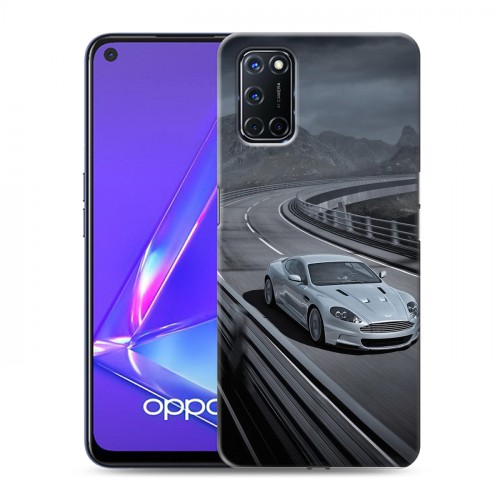 Дизайнерский пластиковый чехол для OPPO A52 Aston Martin