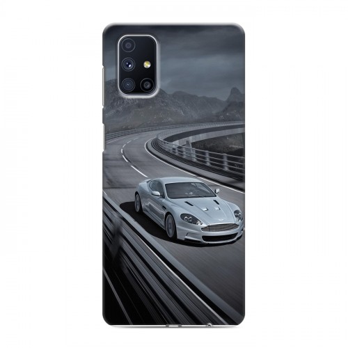 Дизайнерский пластиковый чехол для Samsung Galaxy M51 Aston Martin