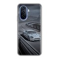 Дизайнерский силиконовый чехол для Huawei Nova Y70 Aston Martin