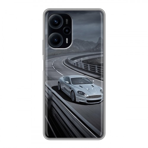 Дизайнерский силиконовый чехол для XIaomi Poco F5 Aston Martin