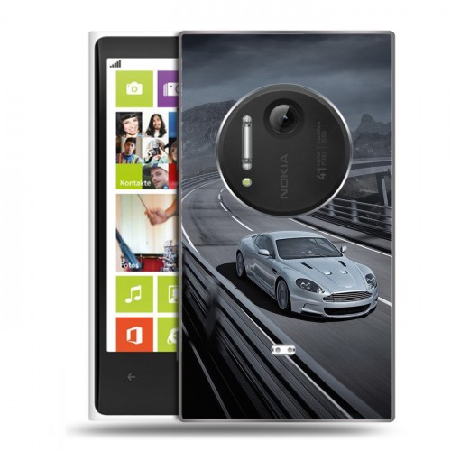 Дизайнерский пластиковый чехол для Nokia Lumia 1020 Aston Martin