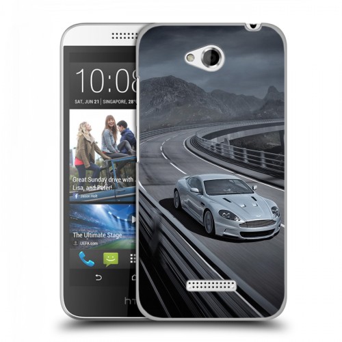 Дизайнерский пластиковый чехол для HTC Desire 616 Aston Martin