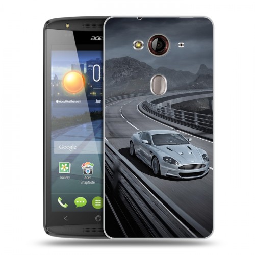 Дизайнерский пластиковый чехол для Acer Liquid E3 Aston Martin