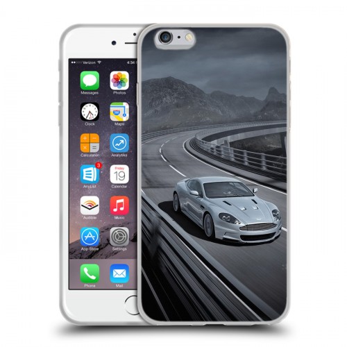 Дизайнерский силиконовый чехол для Iphone 6 Plus/6s Plus Aston Martin