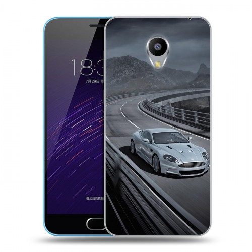 Дизайнерский пластиковый чехол для Meizu M1 Aston Martin