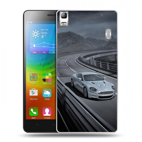 Дизайнерский пластиковый чехол для Lenovo A7000 Aston Martin