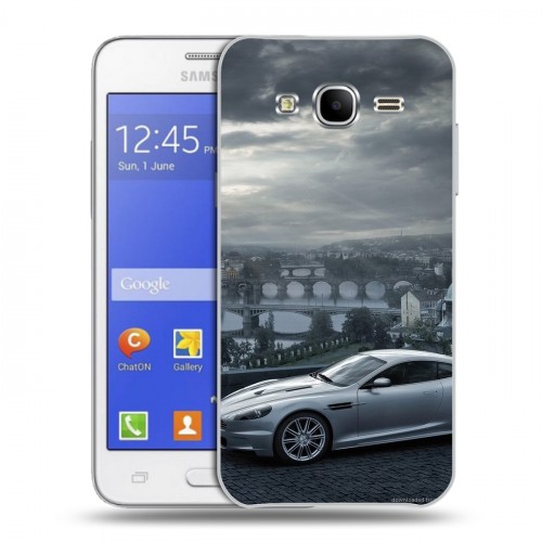 Дизайнерский силиконовый чехол для Samsung Galaxy J7 Aston Martin