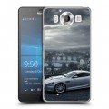 Дизайнерский пластиковый чехол для Microsoft Lumia 950 Aston Martin