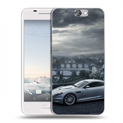 Дизайнерский пластиковый чехол для HTC One A9 Aston Martin