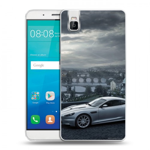 Дизайнерский пластиковый чехол для Huawei ShotX Aston Martin